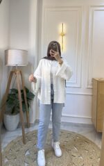 Pure linen chemise - Image 3