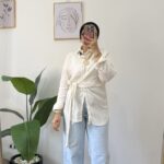 Wrapped blouse