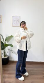 Poplin puffy shirt - Image 2